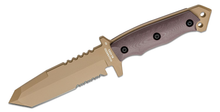 Halfbreed Medium Infantry Knife Dark Earth Recurve PS