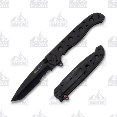 CRKT M16-10KZ Folding Knife Black Tanto PS Triple Point CRM1610KZ