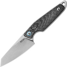 MKM Makro 2 Fixed Blade 2.87in Bohler M390 Stonewash Carbon Fiber