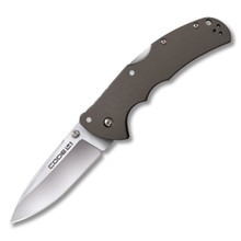Cold Steel XL Voyager Folding Knife 5.5in Plain Stonewash