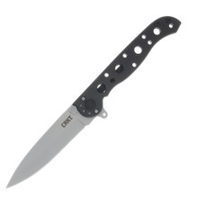 CRKT M16-01S Folding Knife 3.06 Inch Plain Bead Blasted Spear Point CRM1601S