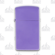 Zippo Slim Purple Matte Lighter