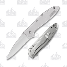 Kershaw Leek Folding Knife Serrated