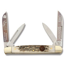 Hen &amp; Rooster Stag Hunter Congress Folding Knife