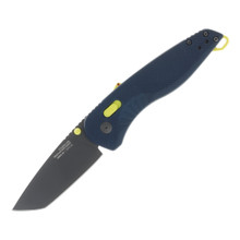 SOG Knives Aegis AT Folding Knife Indigo-Acid Yellow 3.13in Tanto Blade SOG11411441