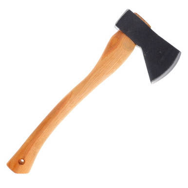 Marbles Camp Axe MR701SB - 15 3/4 Inch Outdoor Hatchet With Hickory Handle