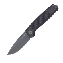 SOG Terminus Sj Lte Carbon Graphite 2.9in Clip Point TiNi finish Blade