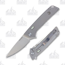 ☆RINO☆ Glow Rhino The Szilard Folding Knife Magnacut Tanto Anodized