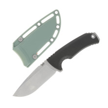 SOG Tellus Fx Fixed Blade Olive Drab 4.2in Clip Point Stonewashed Knife SOG17060141