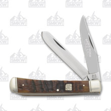 Rough Ryder Rams Horn Bone Trapper Folding Knife