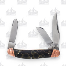 Rough Ryder Copper Swirl Sowbelly Folding Knife RR2059