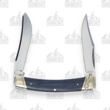 Rough Ryder Denim Micarta T10 Carbon Large Moose Folding Knife