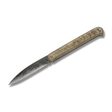 Old Forge Rams Horn Folding Knife 3.5in Spear Point Blade