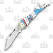 Rough Ryder Stoneworx Lady Leg Folding Knife RR2410