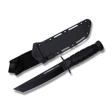 Cold Steel Leatherneck 6.75in Tanto Black Powder Coated Fixed Blade