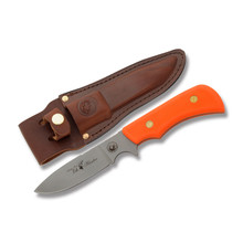 Knives of Alaska Trekker Elk Hunter D2 Drop Point 3.25In Orange SureGrip Handles KOA00177FG