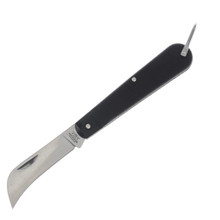 Bear &amp; Son Hawkbill Folding Knife Black Zytel BR7116HB