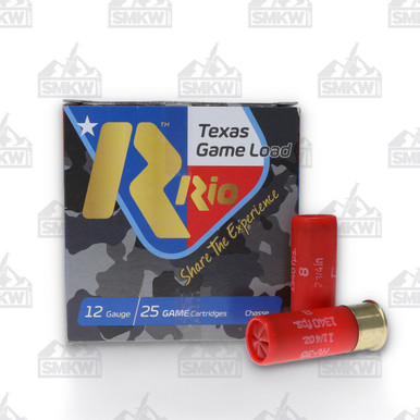 Rio Ammunition TGHV366TX Texas Game Load High Velocity 12 Gauge