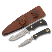 Knives of Alaska Trekker Whitetail Cub Combo Fixed D2 Skinning-Caping Orange SureGrip Handles KOA00199FG