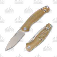 GiantMouse ACE Farley Folding Knife Brass