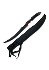 18' & 26' Twin Black Ninja Swords - Smoky Mountain Knife Works