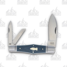 Rough Ryder Reserve Blue Micrata Swell Center Whittler Folding Knife