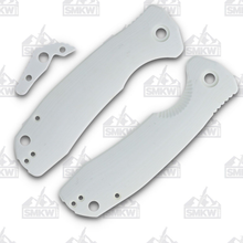 Honey Badger Large G-10 White Handle Set