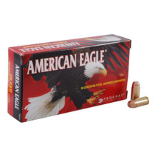 Federal American Eagle 40 S&amp;W Ammunition 165 Grain FMJ 50 Rounds
