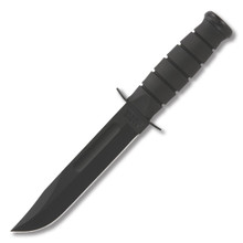 KA-BAR Full Size Black Fighting Knife Fixed 7in Straight Edge Blade KA1213 KA-BAR Full Size Black Fighting Knife Fixed 7in Straight Edge Blade KA1213
