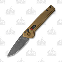 Buck 838 Deploy OTS Automatic Knife Burnt Bronze Cerakote 3.25in Gray Cerakote Drop Point Plain