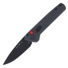Buck Deploy OTS Automatic Knife 3.25in Plain Edge Sniper Gray