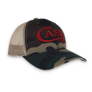 Case XX Logo Men's Hat Camo Tan