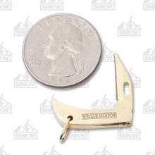 Rough Ryder Smallest of the Small Brass Folding Knife