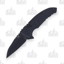 Hogue X1-Microflip Folding Knife Al Black 2.75in Cerakote Wharncliffe Blade HG24166