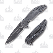 Kershaw Blend 3.37in Blackwash Spear Point