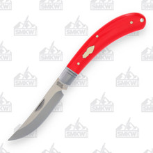 Rough Ryder Red Micarta Large Bow Trapper Folding Knife RR2455 Rough Ryder Red Micarta Large Bow Trapper Folding Knife RR2455