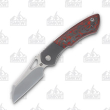 Olamic Whippersnapper BL Folding Knife 056-W Lava Flow Fat Carbon