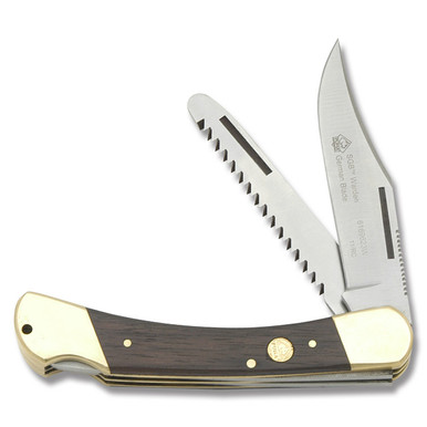 Puma Warden Saw Lockback Jacaranda Wood PKC6169623W - Smoky