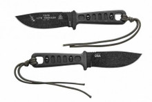TOPS Lite Trekker Operator Black Fixed Blade Knife TPTLTOB