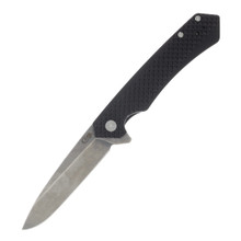 Case Kinzua Folding Knife Milled Black Spear Point CA64688