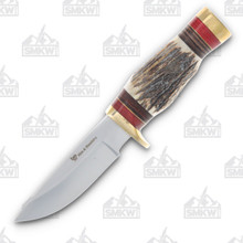 Hen &amp; Rooster Stag Hunting Fixed Blade Knife Drop Point