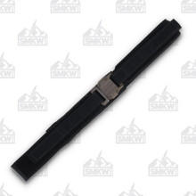 Marfione APIS Tactical Belt, Black with Titanium Buckle (Size 40)