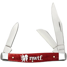 Case XX NWTF Old Red Smooth Bone Stockman Folding Knife