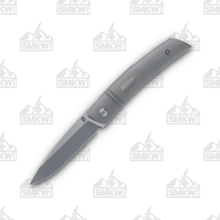 Jared Oeser F22 KickStop Folding Knife Satin M390 Titanium