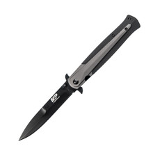 Smith & Wesson M&P Folding Knife Gray & Black Stiletto 1085898