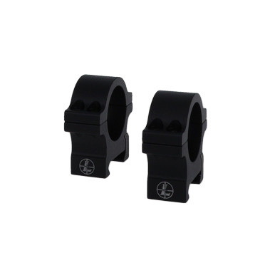 Leupold Open Range Cross-Slot Rings 1-inch Low Matte