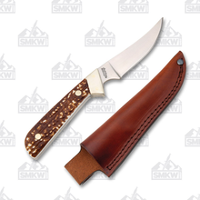 Uncle Henry Next Gen Staglon Fixed Blade 3.5in Trailing Point Knife