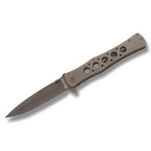 Boker Magnum Urban Tank Folding Knife Gray 4.72in Drop Point Blade BKMB222