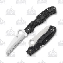 Spyderco Rescue 3 Folding Knife 3.57in Serrated Edge FRN SPC14SBK3