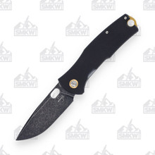 Boker Plus Fieldfolder 3.41 Inch Plain Black Stonewash Drop Point BKBO375